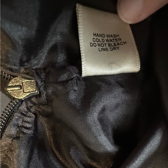 Double Zero tie-waist Flat Front  high Rise Paper Bag Shorts Black Small - Picture 6 of 11